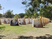 Decenas de miles de jóvenes se confiesan en el Parque del Perdón: "Lo pusieron muy fácil. A veces da miedo o pena"