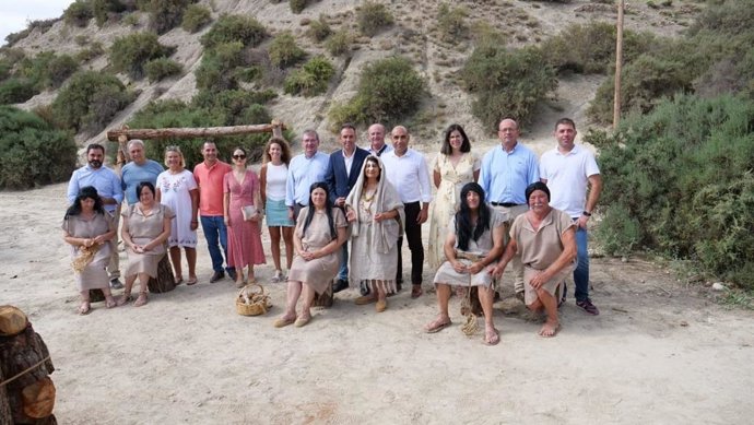 Presentación de las 'Casas argáricas'.