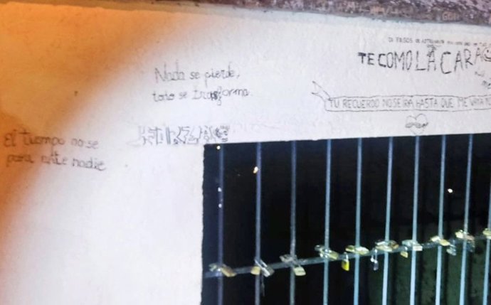 Pintadas en el entorno del Carmen de los Mártires
