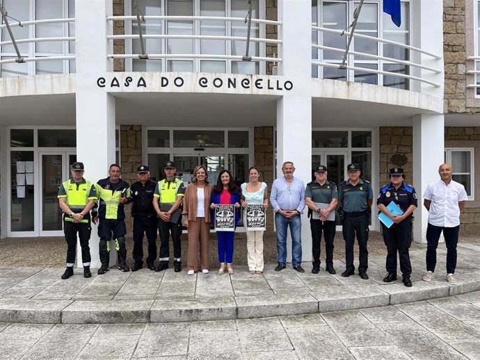 Un total de 70 agentes de la Guardia Civil y Tráfico se transladarán a la Festa da Maruxaina 2023, en Cervo (Lugo)