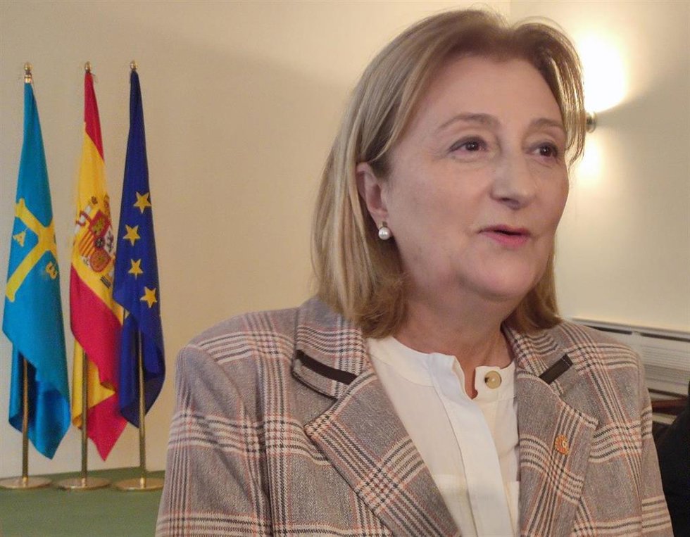 Archivo - La delegada del Gobierno en Asturias, Delia Losa
