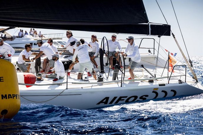 El 'Aifos' del Rey Felipe VI durante la quinta jornada de la Copa del Rey MAPFRE de vela