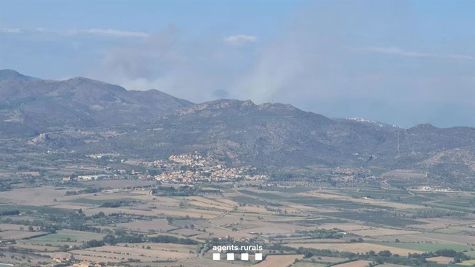 L'incendi de Portbou (Girona)
