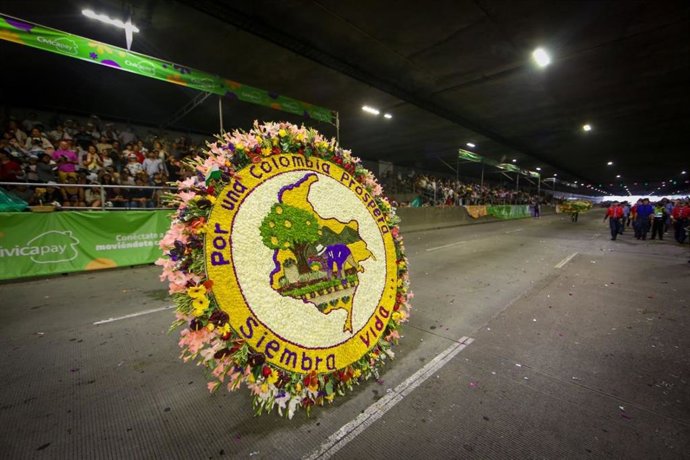 MEDELLÍN, 15 de agosto de 2022. - Desfile de Silleteros. (Colprensa-Alcaldia de Medellín).