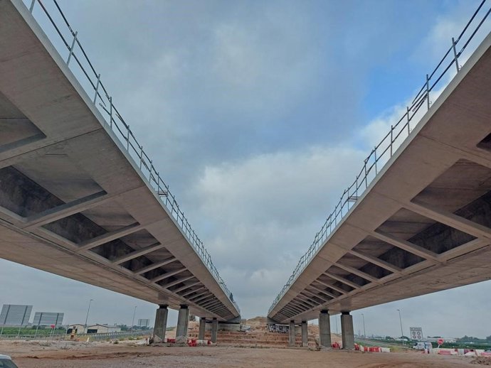 Viaducto de Pago de Enmedio, en el término municipal de La Rinconada, en Sevilla.