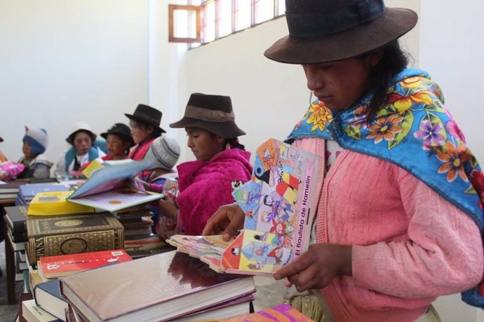 Acción de Madre Coraje en Perú.