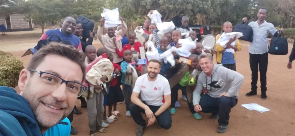 Quijote Team remata su trabajo en una casa de acogida en Kenia y busca otro proyecto para ensanchar su músculo solidario