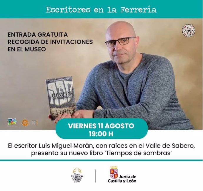 Presentación de 'Tiempos de sombras', el nuevo libro de Luis Miguel Morán.