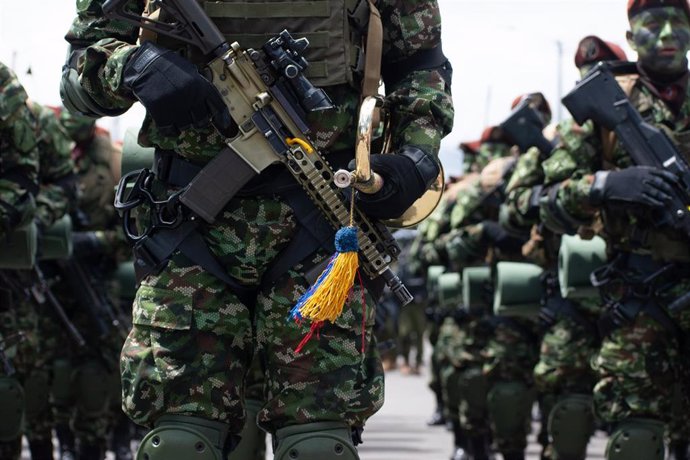 Imagen de archivo del Ejército colombiano 