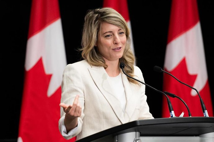 Archivo - La ministra de Asuntos Exteriores de Canadá, Mélanie Joly