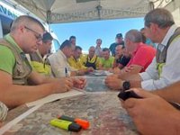 El incendio de Bonares (Huelva) ha alcanzado 450 hectáreas de superficie forestal