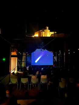 Garbeo cósmico en Murillo de Gállego.