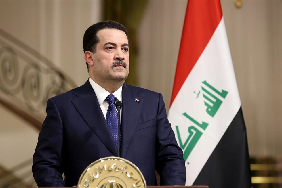 Archivo - El primer ministro de Irak, Mohamed Shia al Sudani 