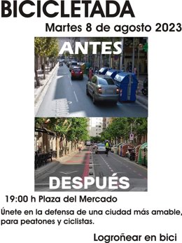 Bicicletada de Ecologista en Acción