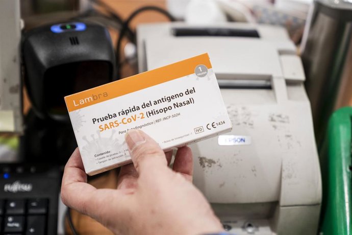 Archivo - Test Covid