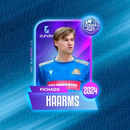 El pívot neerlandés Matt Haarms, nuevo fichaje del Zunder Palencia.