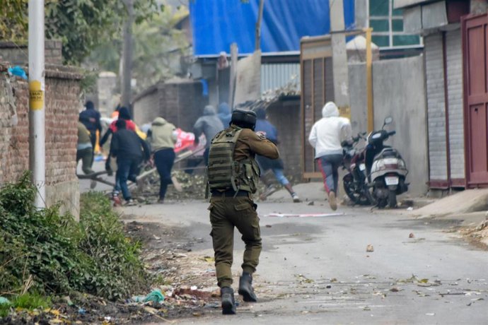 Archivo - Protestas en Cachemira 