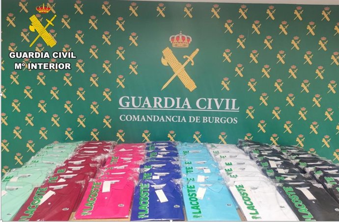 Prendas inacutadas Guardia Civil.