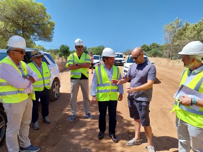 La carretera de Ses Salines a la Colnia de Sant Jordi se abrirá al tráfico en septiembre