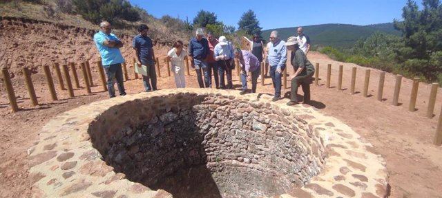 El Pozo de Hielo, en la localidad de Sorriba del Esla, uno de los proyectos que ha sido sometido a restauración por parte de la Consejería de Cultura.