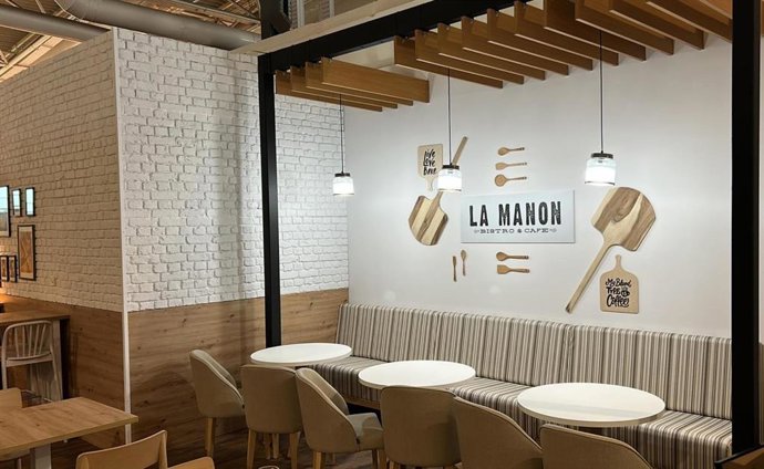 Uno de los locales reformados en el aeropuerto de Fuerteventura, en Puerto del Rosario