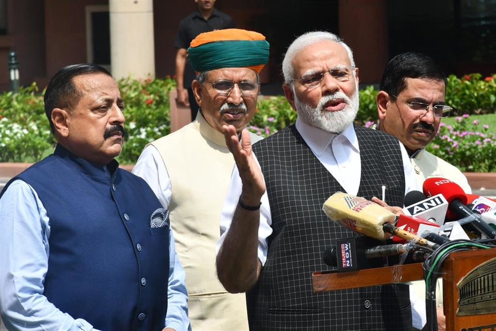 El primer ministro de India, Narendra Modi.