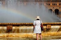 Carmona (Sevilla) registra la mayor temperatura de Andalucía con 43,2 grados en el primer día de la nueva ola de calor