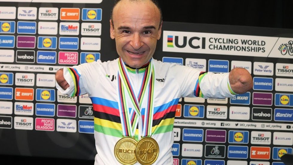 Ricardo Ten conquista dos oros en el Mundial de Glasgow