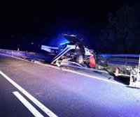 Mueren dos jóvenes de 18 años en una salida de vía provocada por un jabalí en Chantada (Lugo)