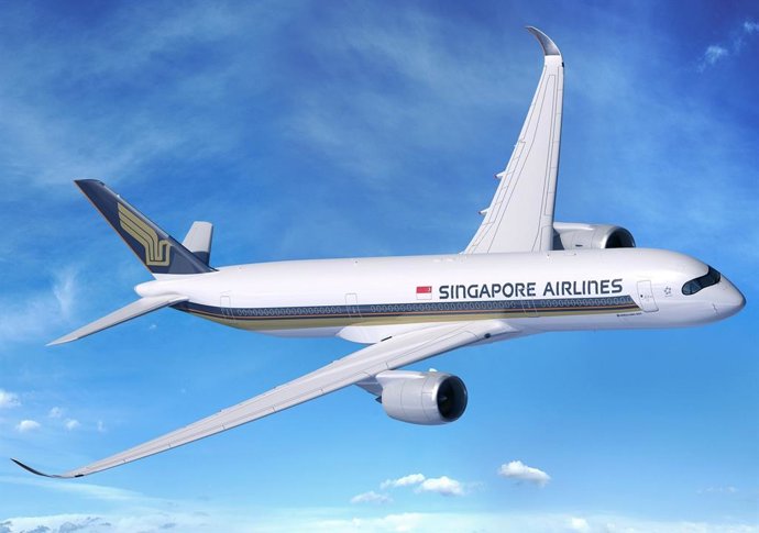 Avión de Singapore Airlines