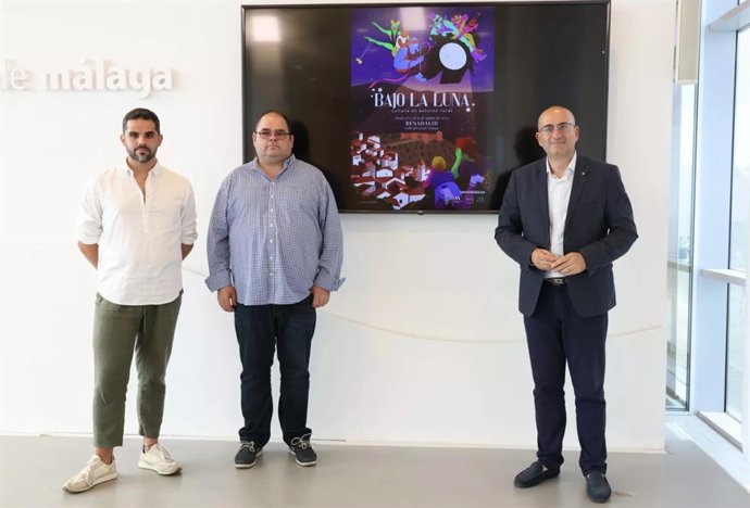 Presentación del festival 'Bajo la luna, cultura en entorno rural' del municipio malagueño de Benadalid