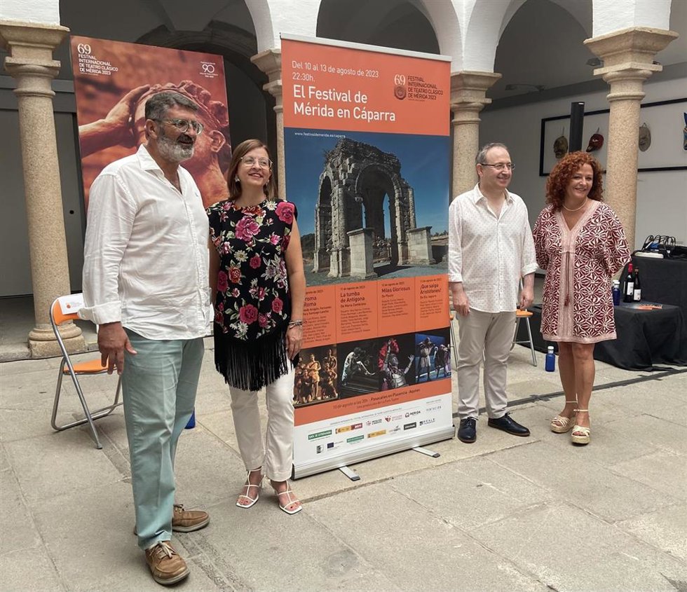Presentación del Festival de Mérida en Cáparra