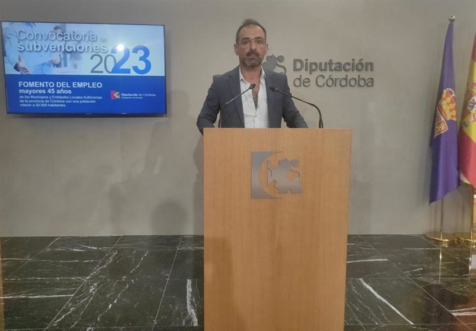El vicepresidente tercero y delegado de Desarrollo Económico, Promoción y Empleo de la Diputación de Córdoba, Félix Romero.