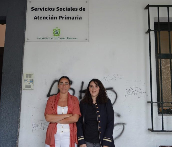 Macarena Burgos y Leticia Mejías