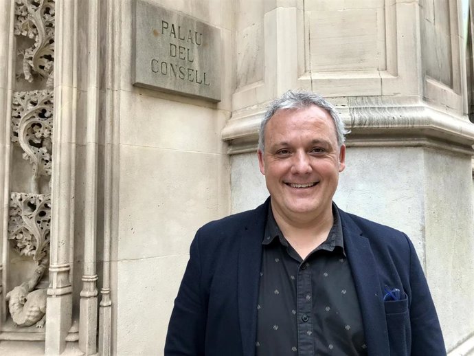 Archivo - El portavoz de MÉS per Mallorca en el Consell, Jaume Alzamora. Archivo.