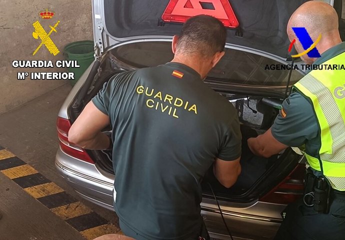 Detenido un hombre de 66 años en Melilla que embarcaba a Almería con más de 41 kilos de hachís ocultos