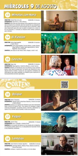 Tercer día de proyecciones en el Festival de cortometrajes '¡CORT...En!-Ciudad de Calahorra'