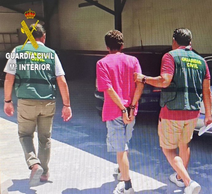 Imágenes del varón detenido en Estepa