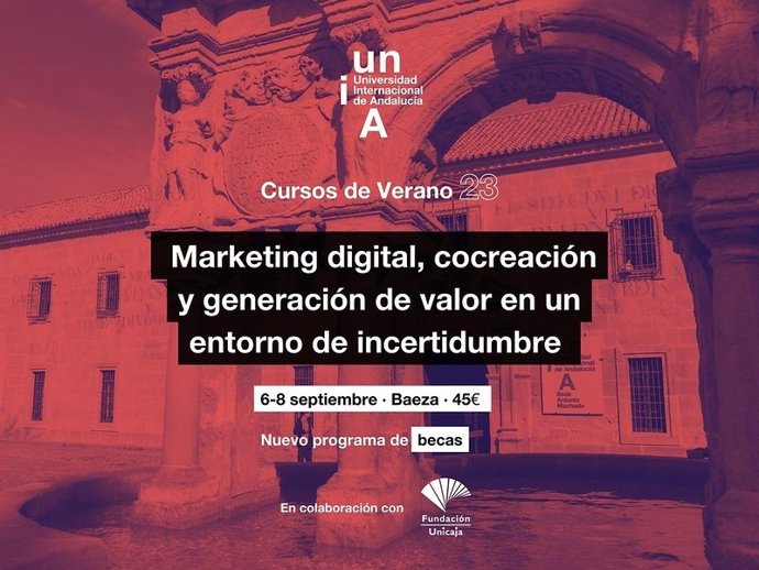 Marketing digital, cocreación y generación de valor en un entorno de incertidumbre' de la UNIA en la sede de Baeza (Jaén).