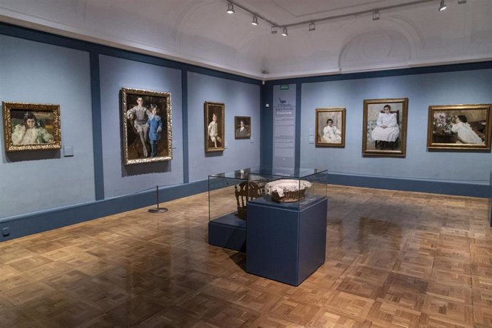 Archivo - Varias de las piezas que componen la exposición 'La edad dichosa. La infancia en la pintura de Sorolla, en el Museo Sorolla, a 31 de enero de 2022, en Madrid (España).