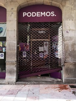 Archivo - Sede de Podemos Asturias en Oviedo