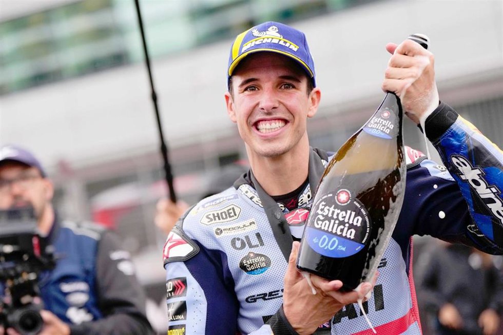 El piloto de MotoGP y embajador de EG0,0 Álex Márquez (Ducati)