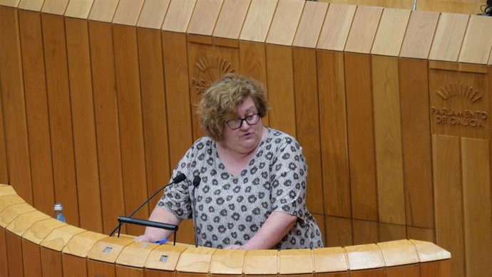 La diputada del BNG Carme Aira.