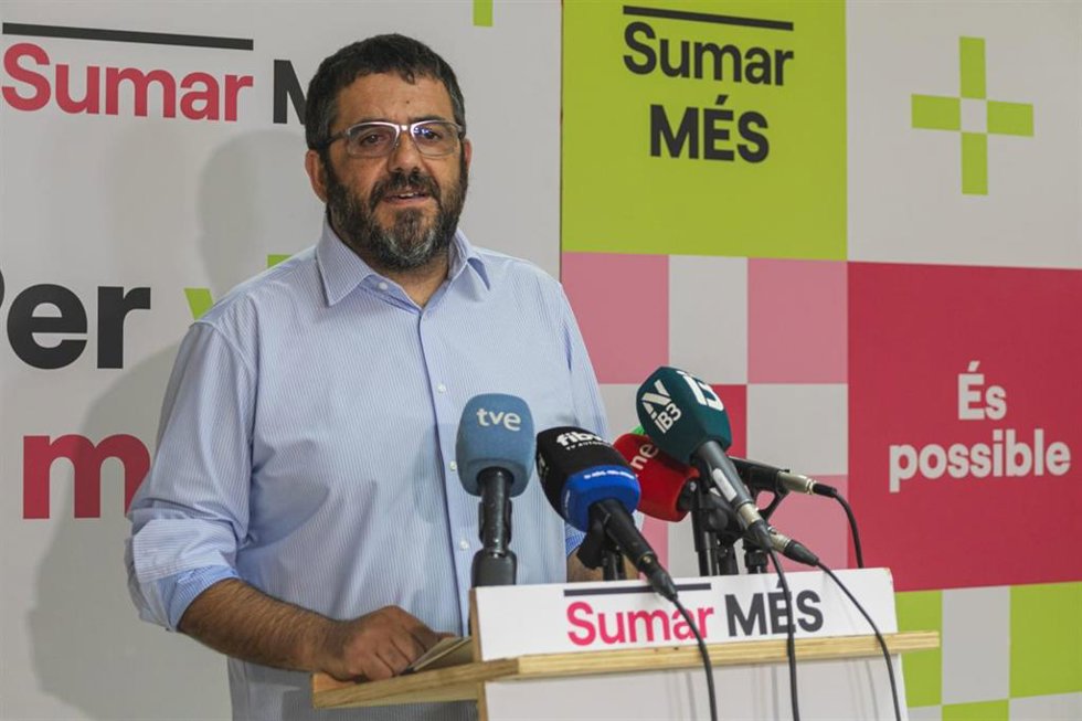 El diputado al Congreso de Sumar MÉS, Vicen Vidal.