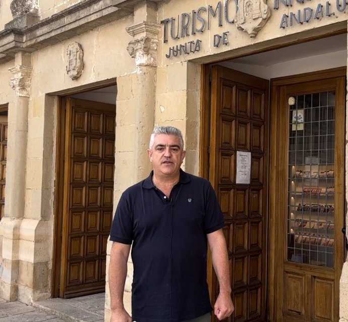 El concejal de Turismo y Promoción de Baeza, José A. Jiménez