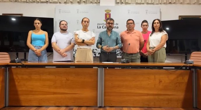 El alcalde de La Campana y sus ediles informan de la tragedia