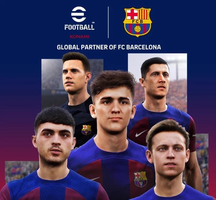 Acuerdo entre FC Barcelona y KONAMI