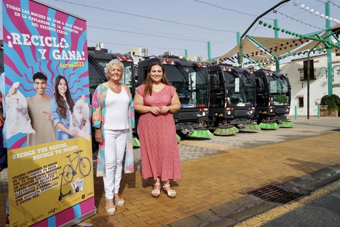 Presentación dispositivo limpieza feria de Málaga