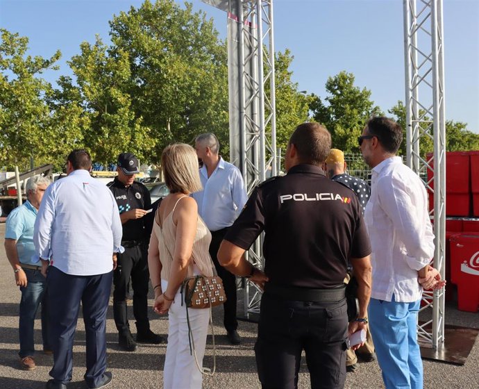 Todo preparado para la celebración de la Feria y Fiestas de agosto en honor a la Virgen del Sagrario