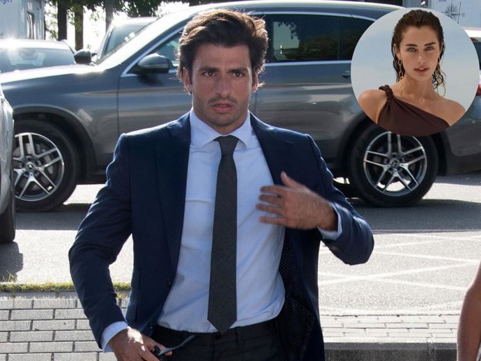 Carlos Sainz Jr y la modelo Rebecca Donalson podrían mantener una incipiente relación